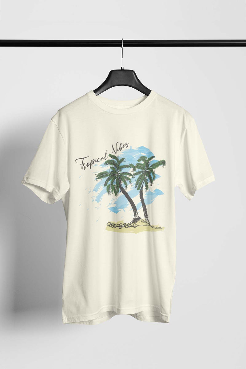 Tropical Vibes Organic Cotton T-shirt