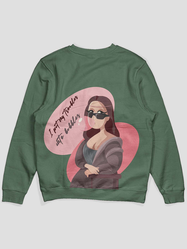 Troubles into Bubbles Premium French Terry Sweatshirt