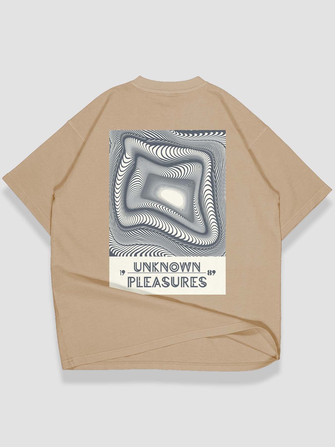 Unknown Pleasures Urban Fit Oversize T-shirt - keos.life