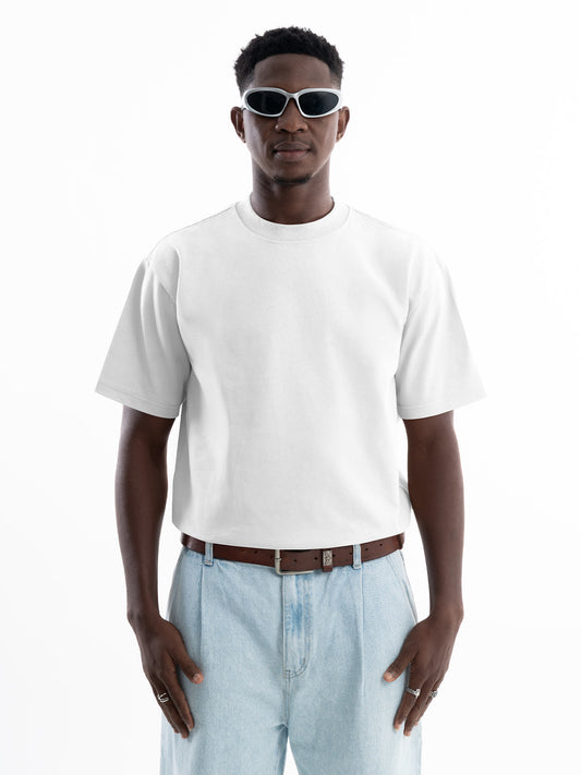 Organic Cotton Essential T-shirt - White | Regular Fit