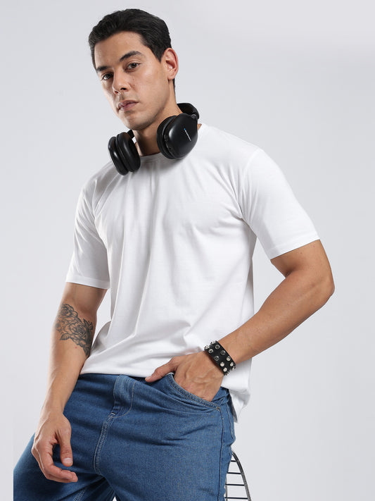 Organic Cotton Essential T-shirt - White | Regular Fit