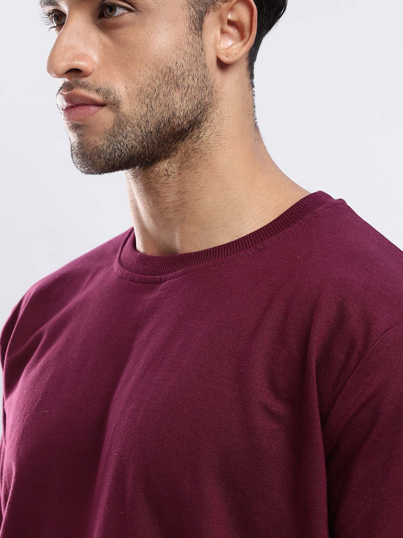 Essential Crewneck Sweatshirt - Wine