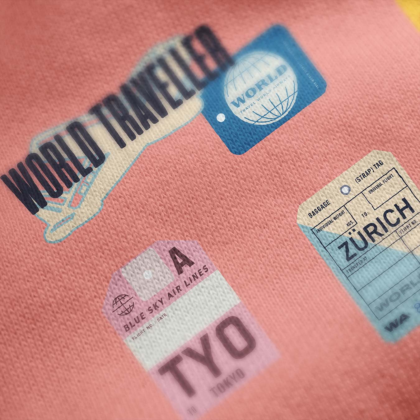 World Traveller Graphic Sweatshirt - keos.life