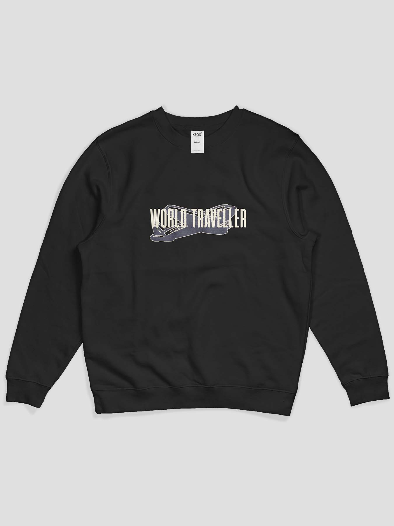 World Traveller Graphic Sweatshirt - keos.life