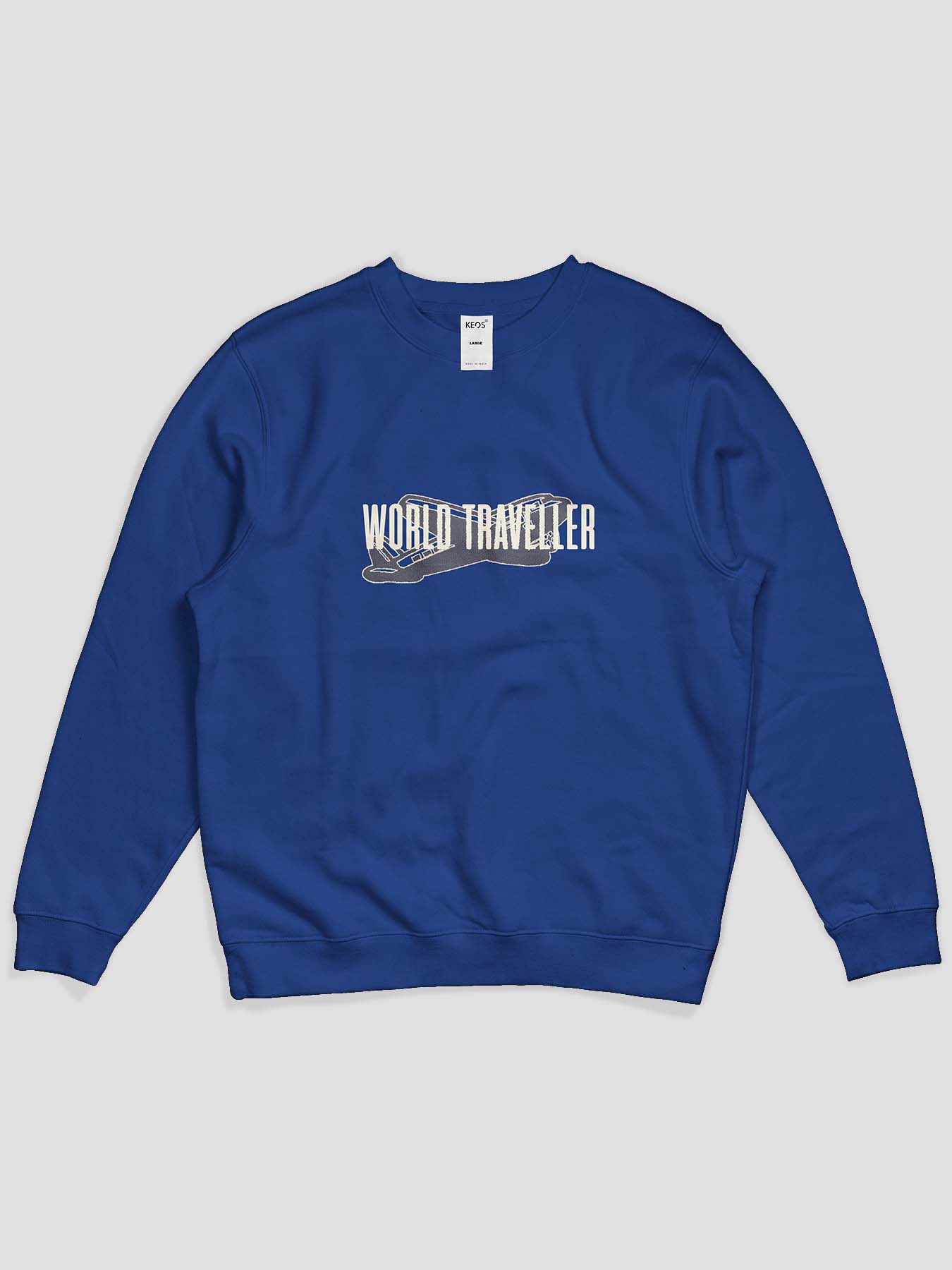 World Traveller Graphic Sweatshirt - keos.life