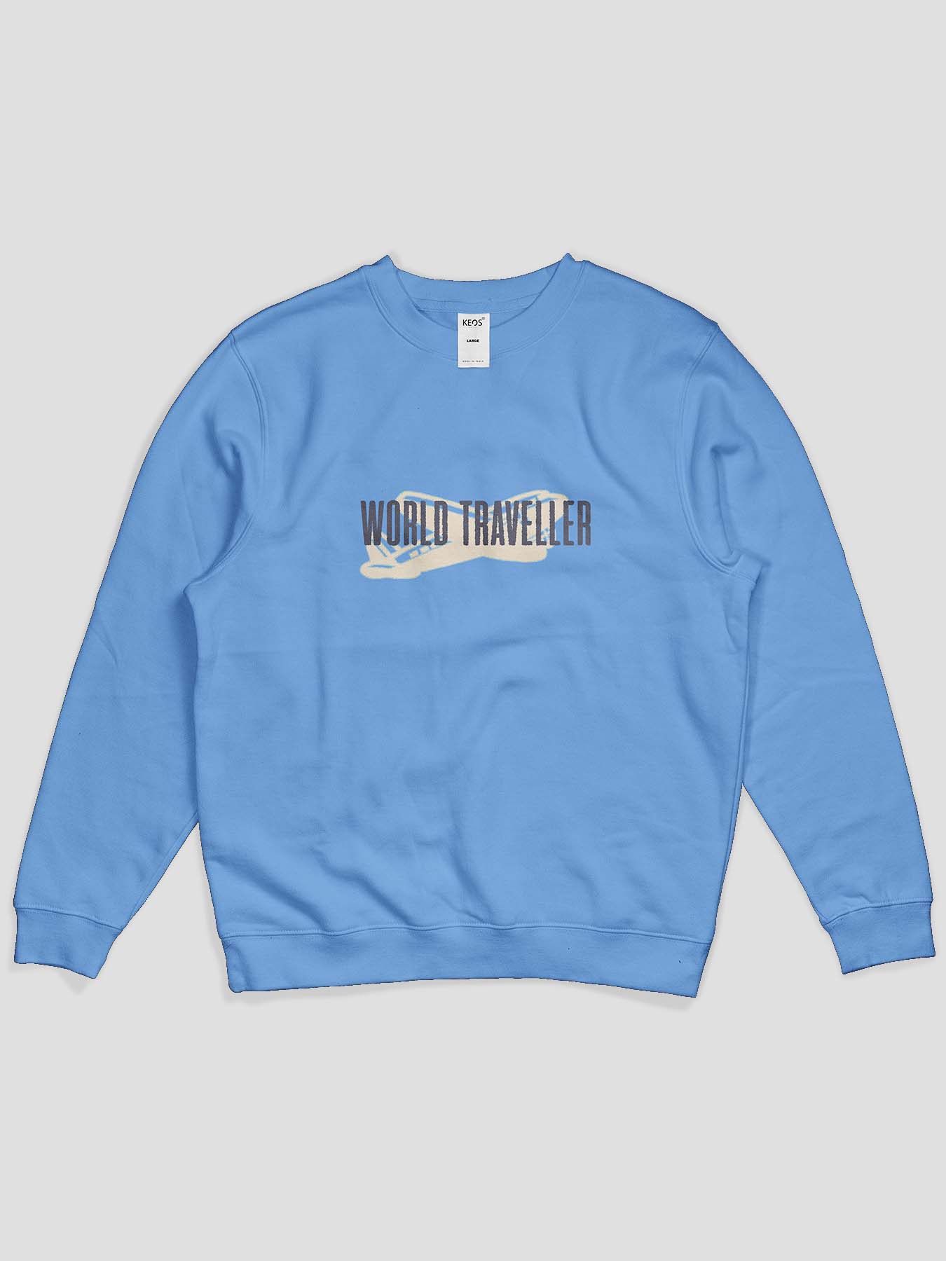 World Traveller Graphic Sweatshirt - keos.life