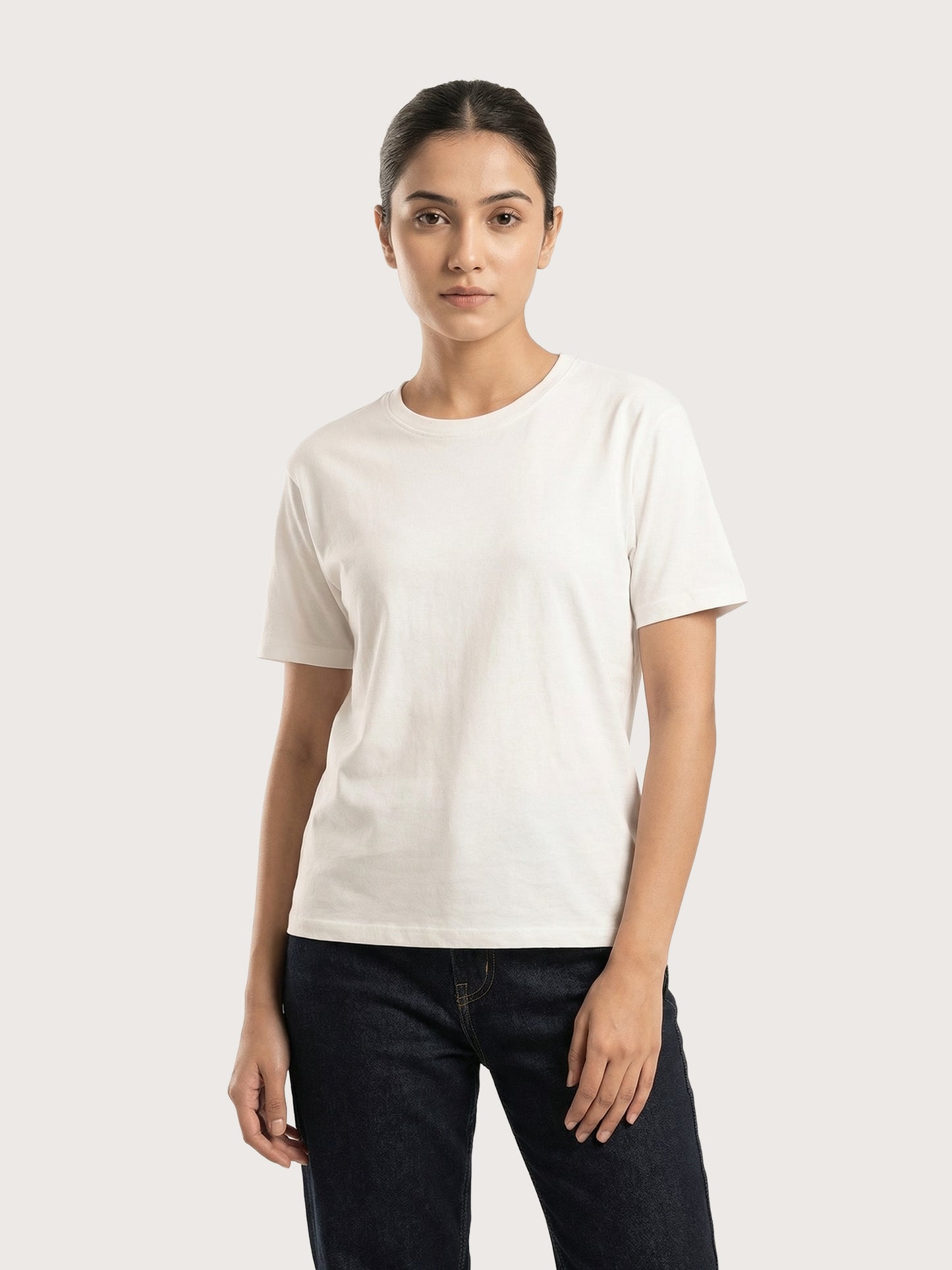 White Organic Cotton Essential T-shirt