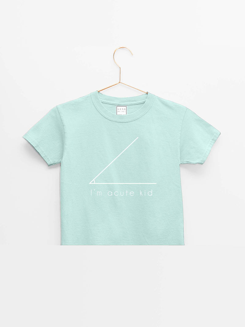 mini Acute Organic Cotton T-shirt - keos.life