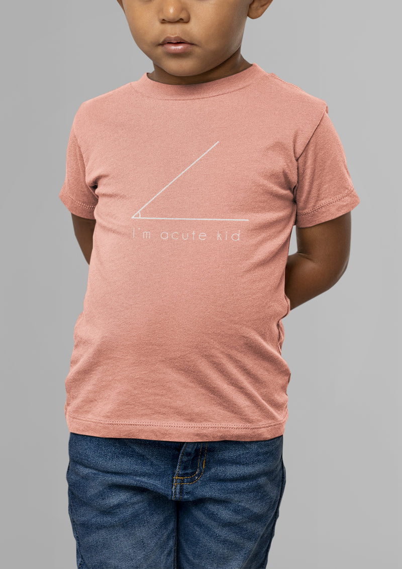 mini Acute Organic Cotton T-shirt - keos.life