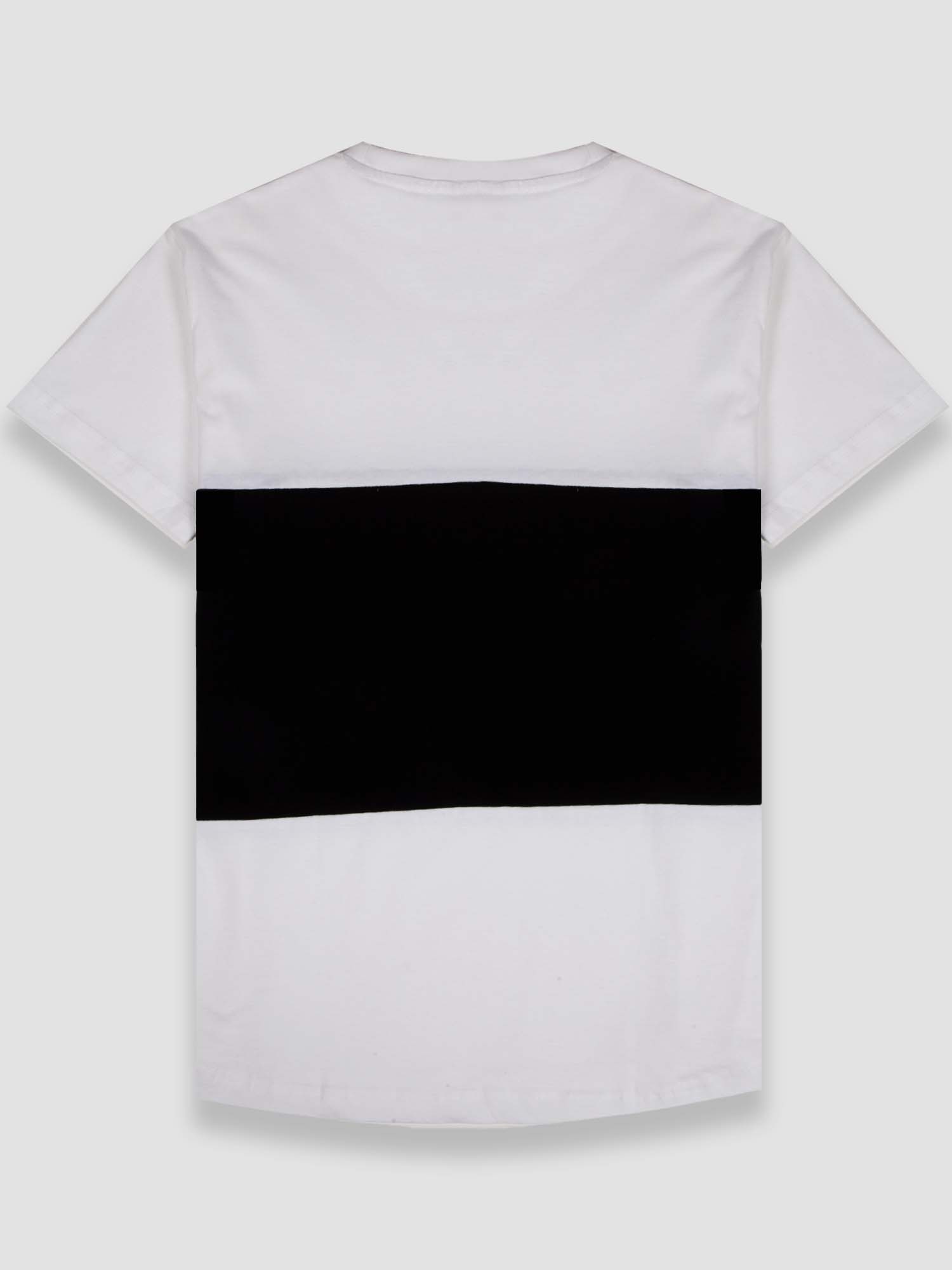 Colour Block Organic Cotton T-shirt - keos.life