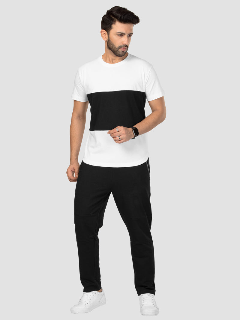 Colour Block Organic Cotton T-shirt