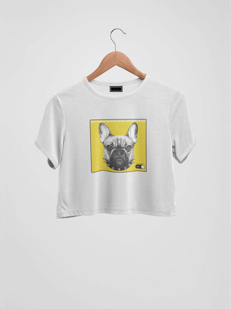 B**** Mode Organic Cotton Crop Top