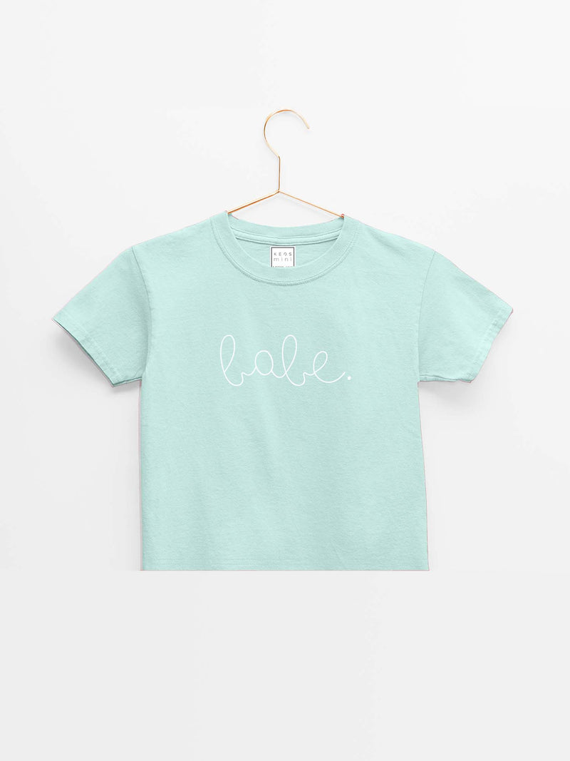 mini Babe Organic Cotton T-shirt - keos.life