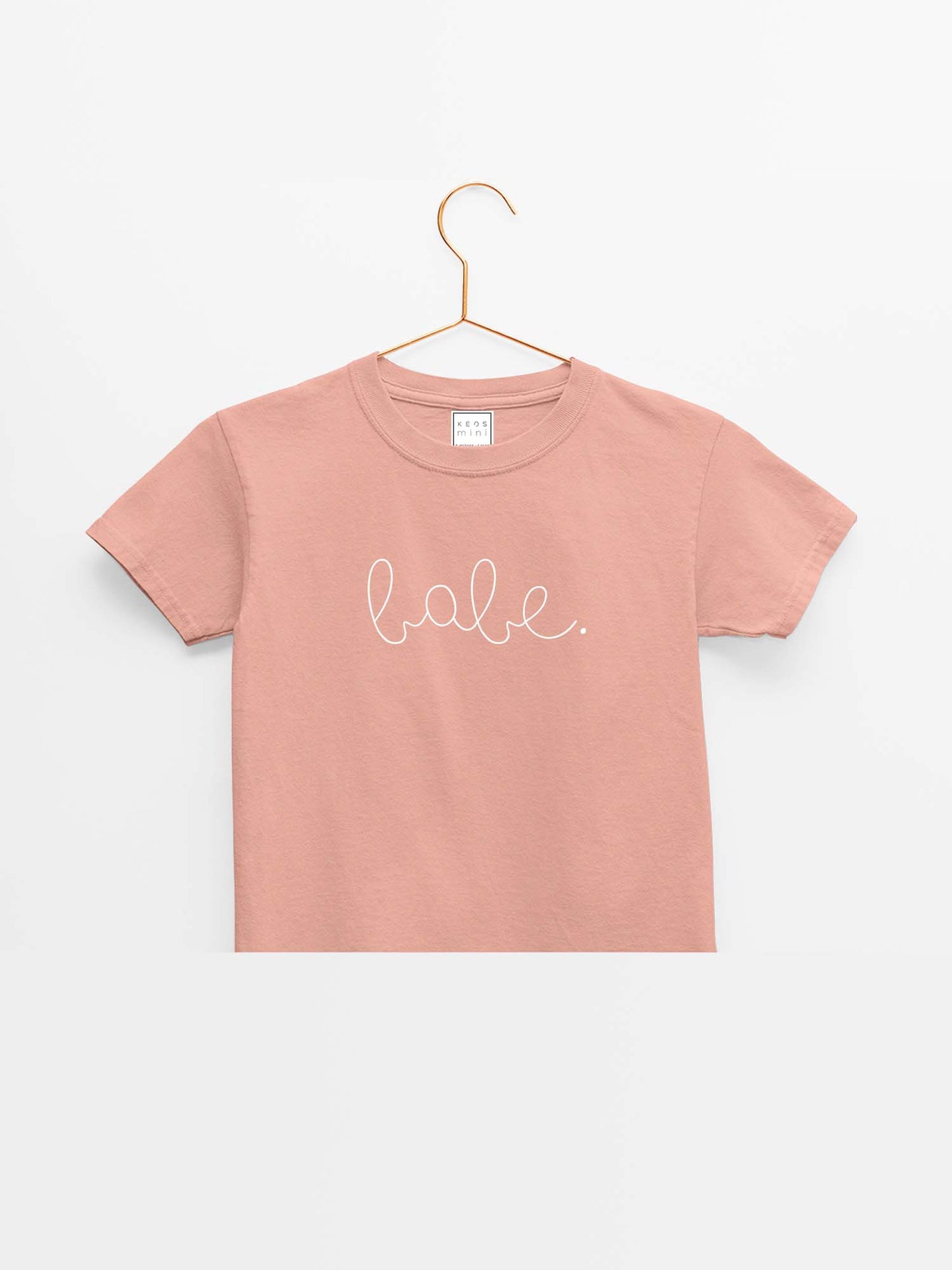 mini Babe Organic Cotton T-shirt - keos.life