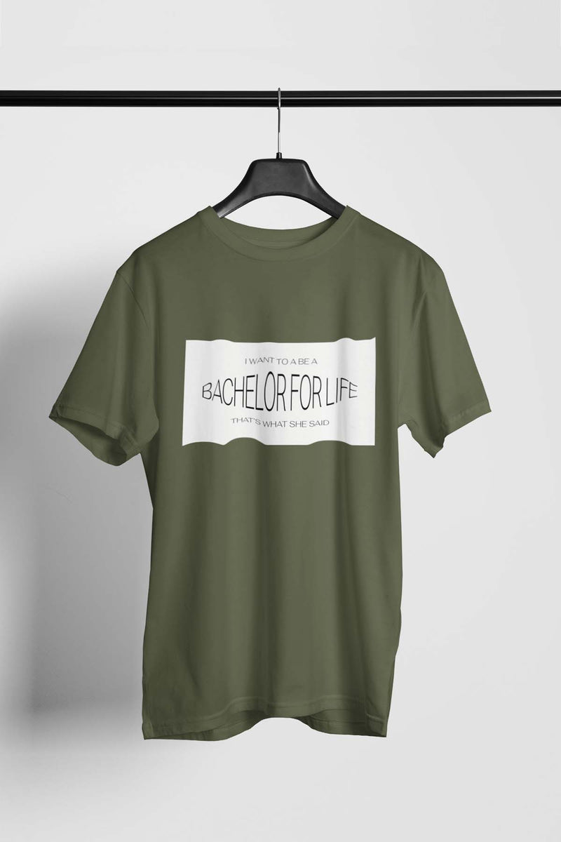 Bachelor Life Organic Cotton T-shirt