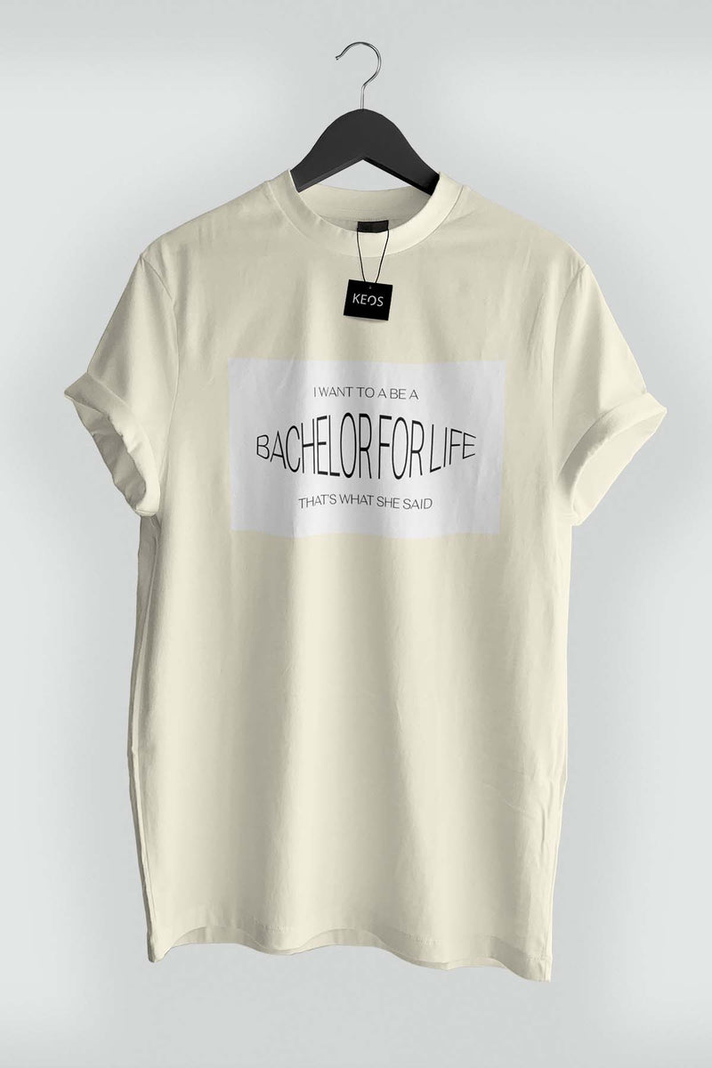 Bachelor Life Organic Cotton T-shirt