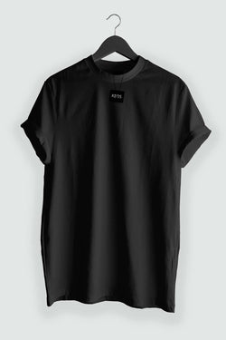 Organic Cotton Essential T-shirt - Black - keos.life