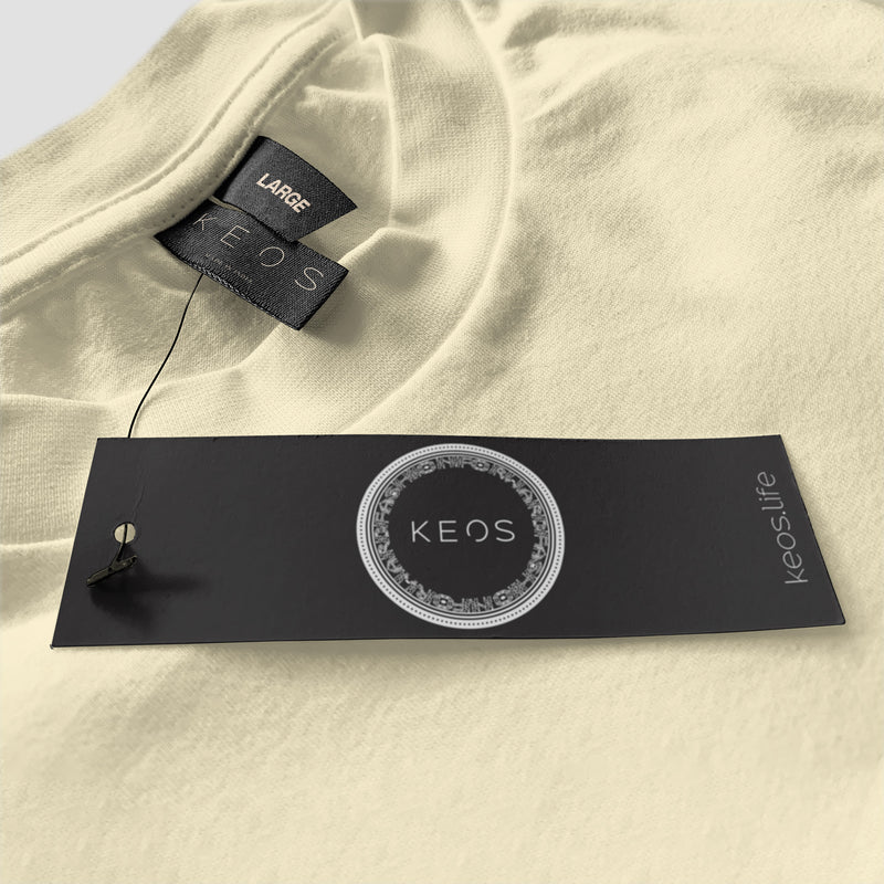 Urban Fit Oversized Essential T-shirt - Crème