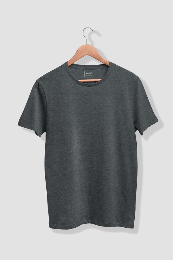 Basic Winter Organic Cotton T-shirt - Grey