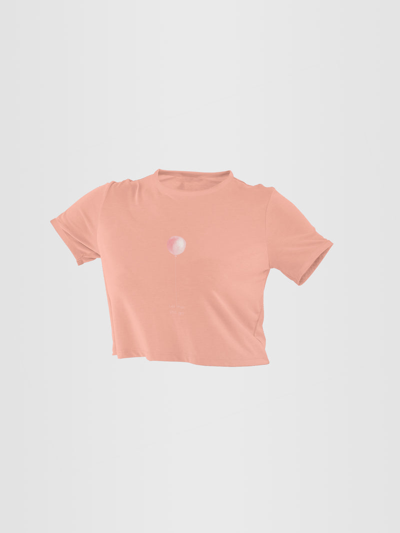 Let Go Organic Cotton Crop Top - keos.life