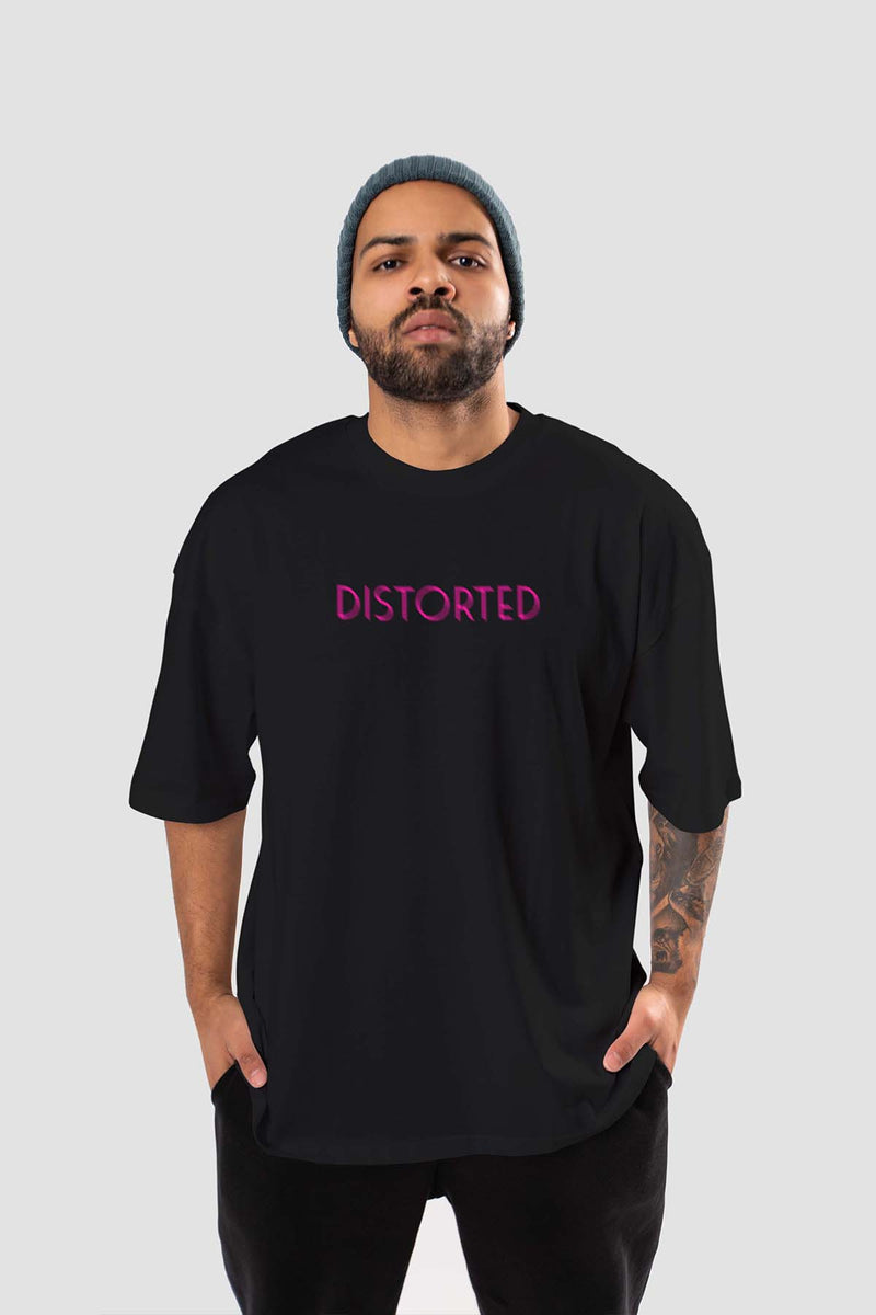 Distorted Urban Fit Oversized T-shirt
