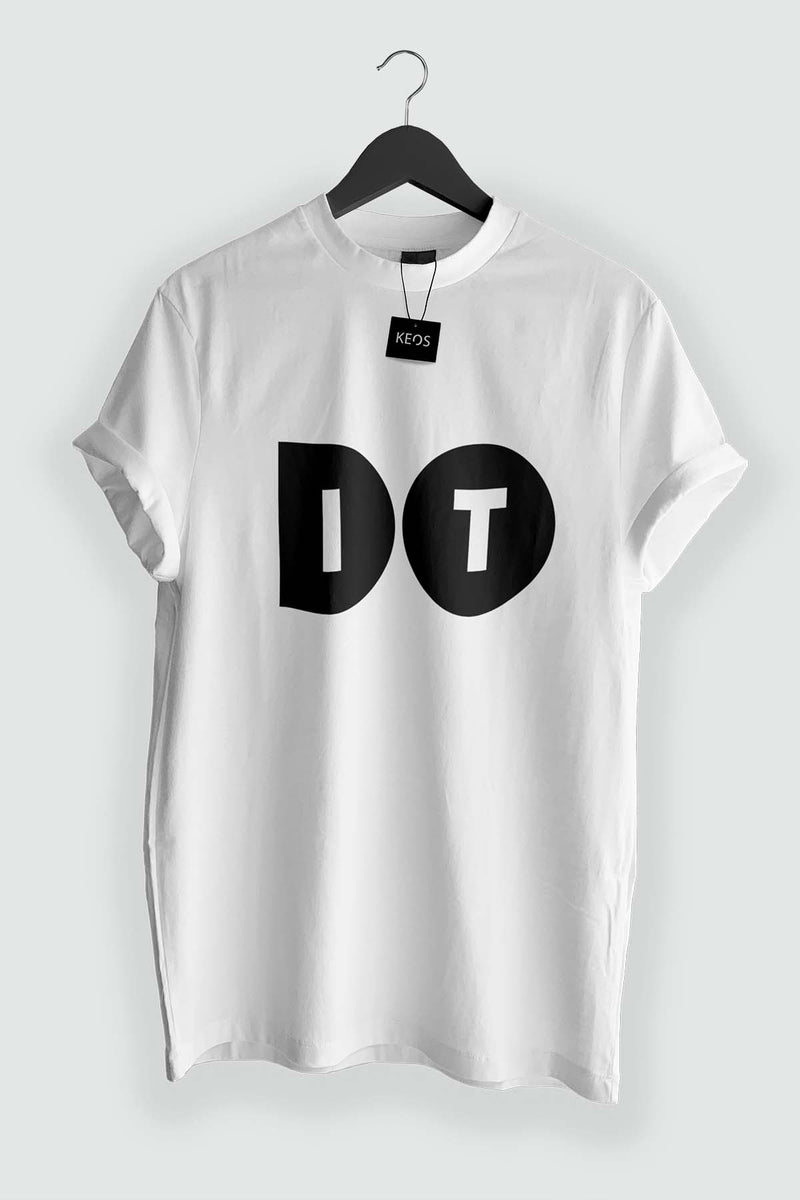 Do It Organic Cotton T-shirt - keos.life