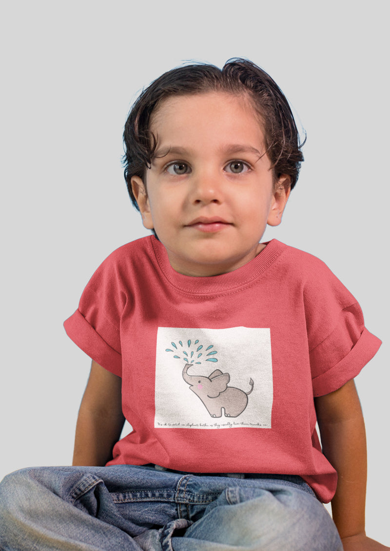 mini Elephant Organic Cotton T-shirt