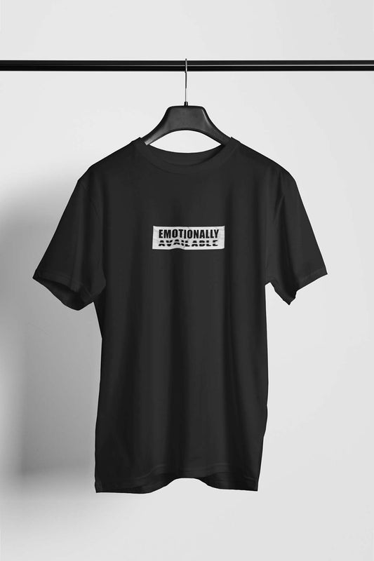 Emotionally (Not) Available Organic Cotton T-shirt - keos.life