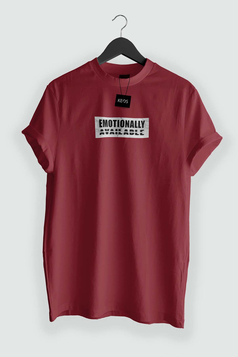 Emotionally (Not) Available Organic Cotton T-shirt