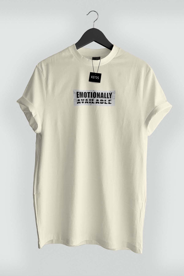 Emotionally (Not) Available Organic Cotton T-shirt