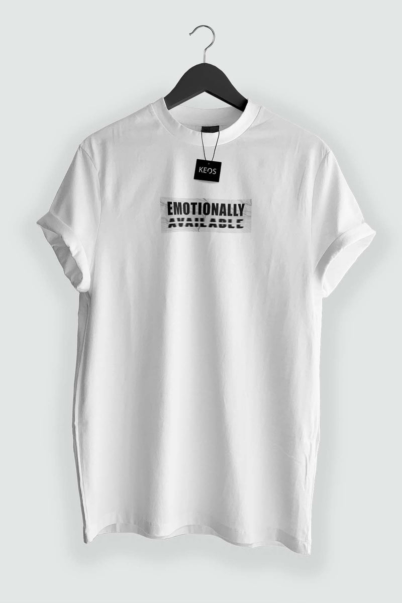 Emotionally (Not) Available Organic Cotton T-shirt