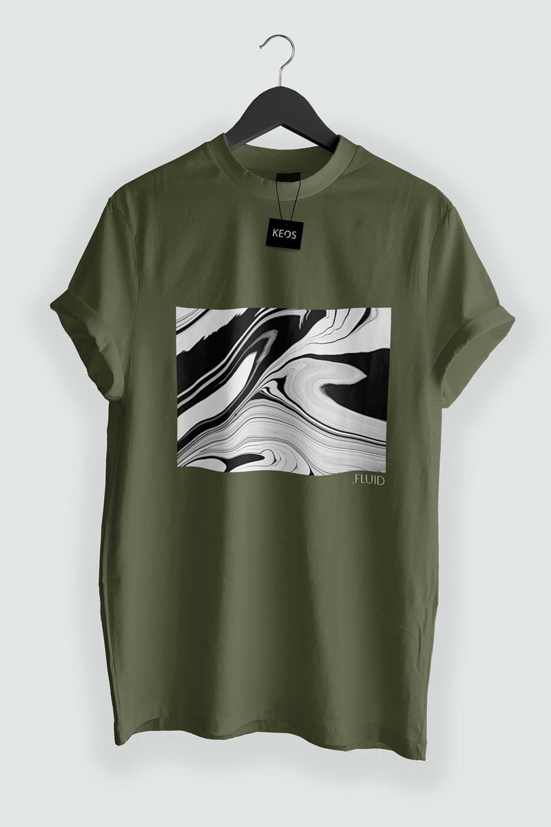 Be Fluid Organic Cotton T-shirt - keos.life
