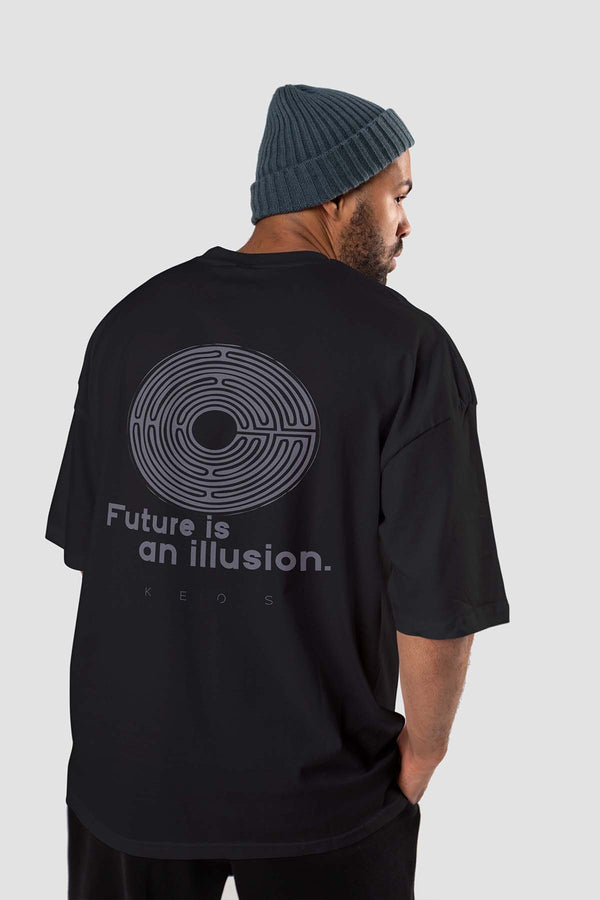 Future is an illusion Urban Fit Oversized T-shirt