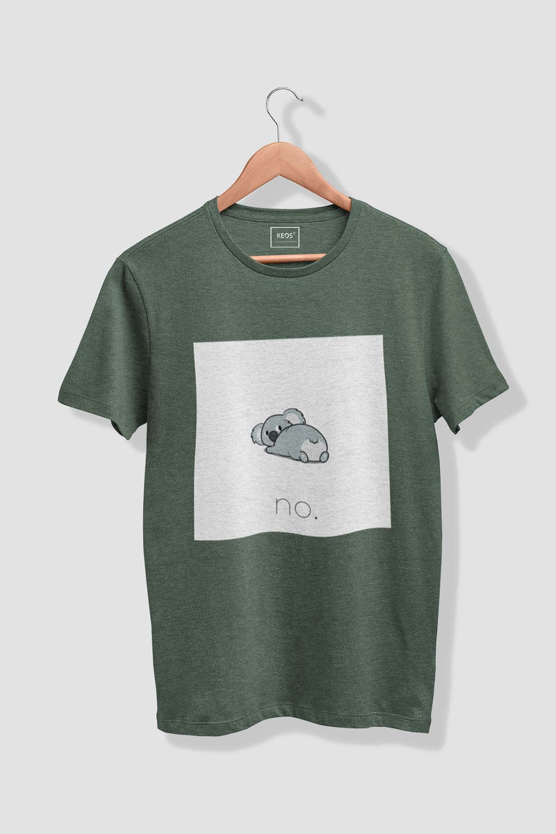 Koala Says No Summer Organic Cotton T-shirt - keos.life