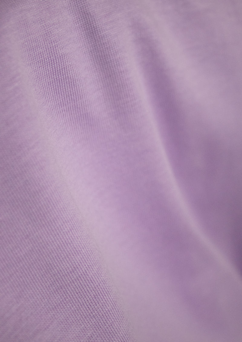 Organic Cotton T-Shirt Dress - Lavender - keos.life