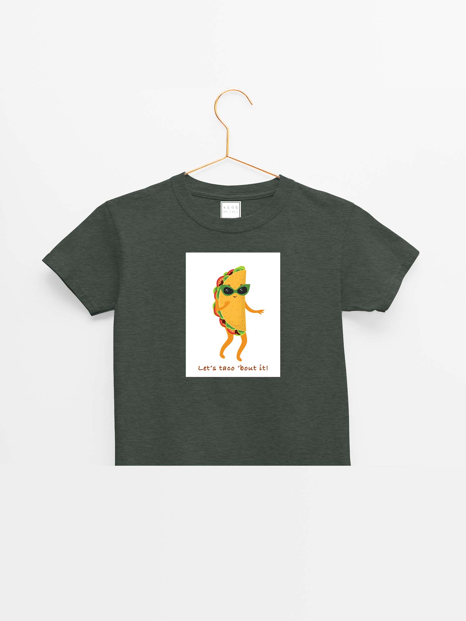 mini Let's Taco Organic Cotton T-shirt - keos.life