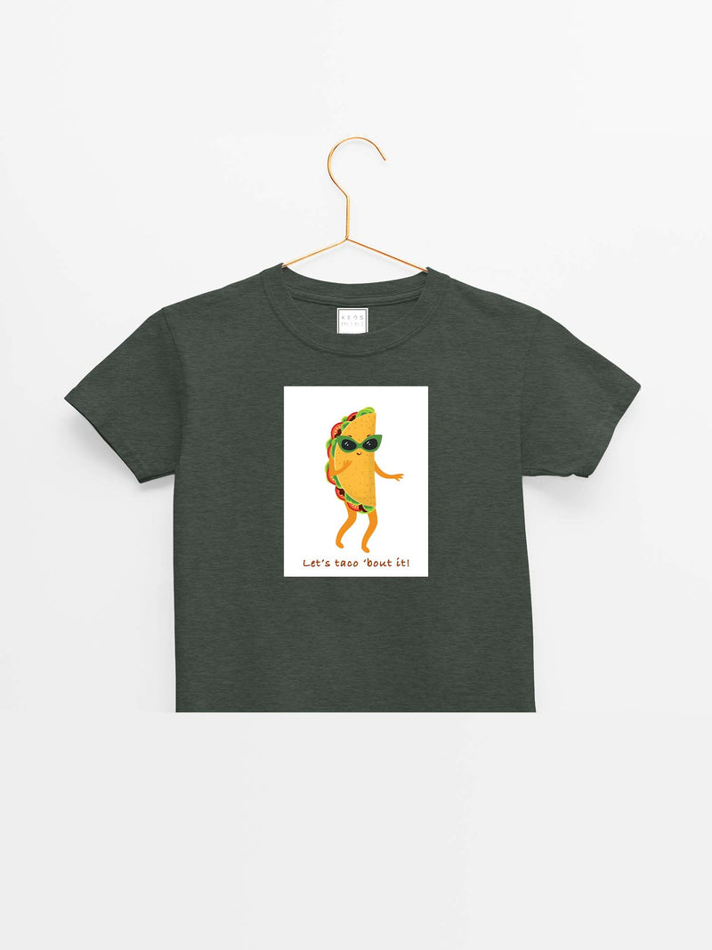 mini Let's Taco Organic Cotton T-shirt - keos.life
