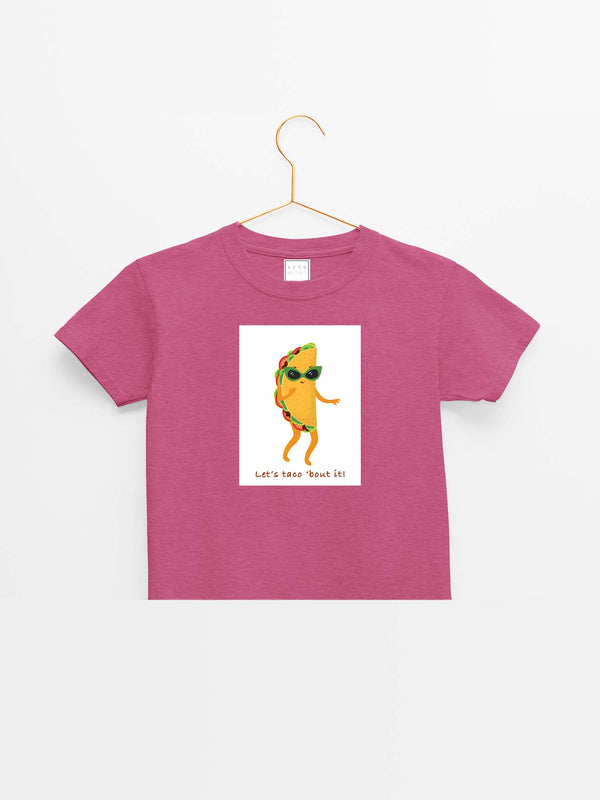 mini Let's Taco Organic Cotton T-shirt
