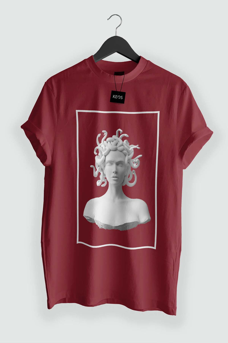 Medusa Organic Cotton T-shirt - keos.life