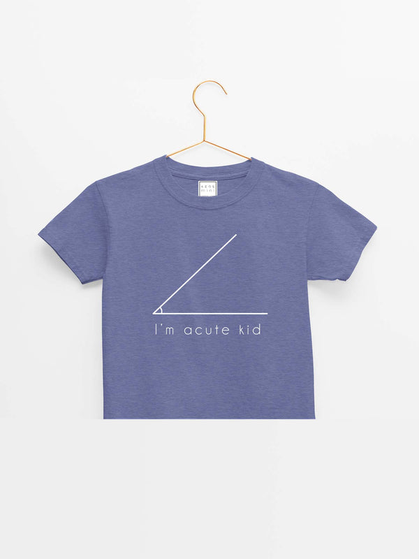 mini Acute Organic Cotton T-shirt - keos.life