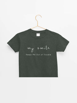 mini Smile Organic Cotton T-shirt - keos.life