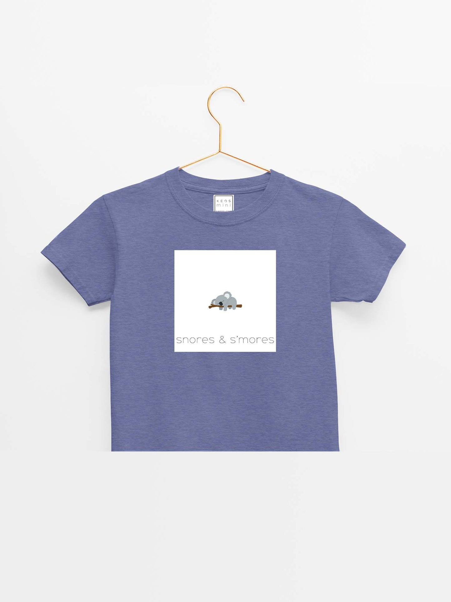 mini Snores Organic Cotton T-shirt - keos.life