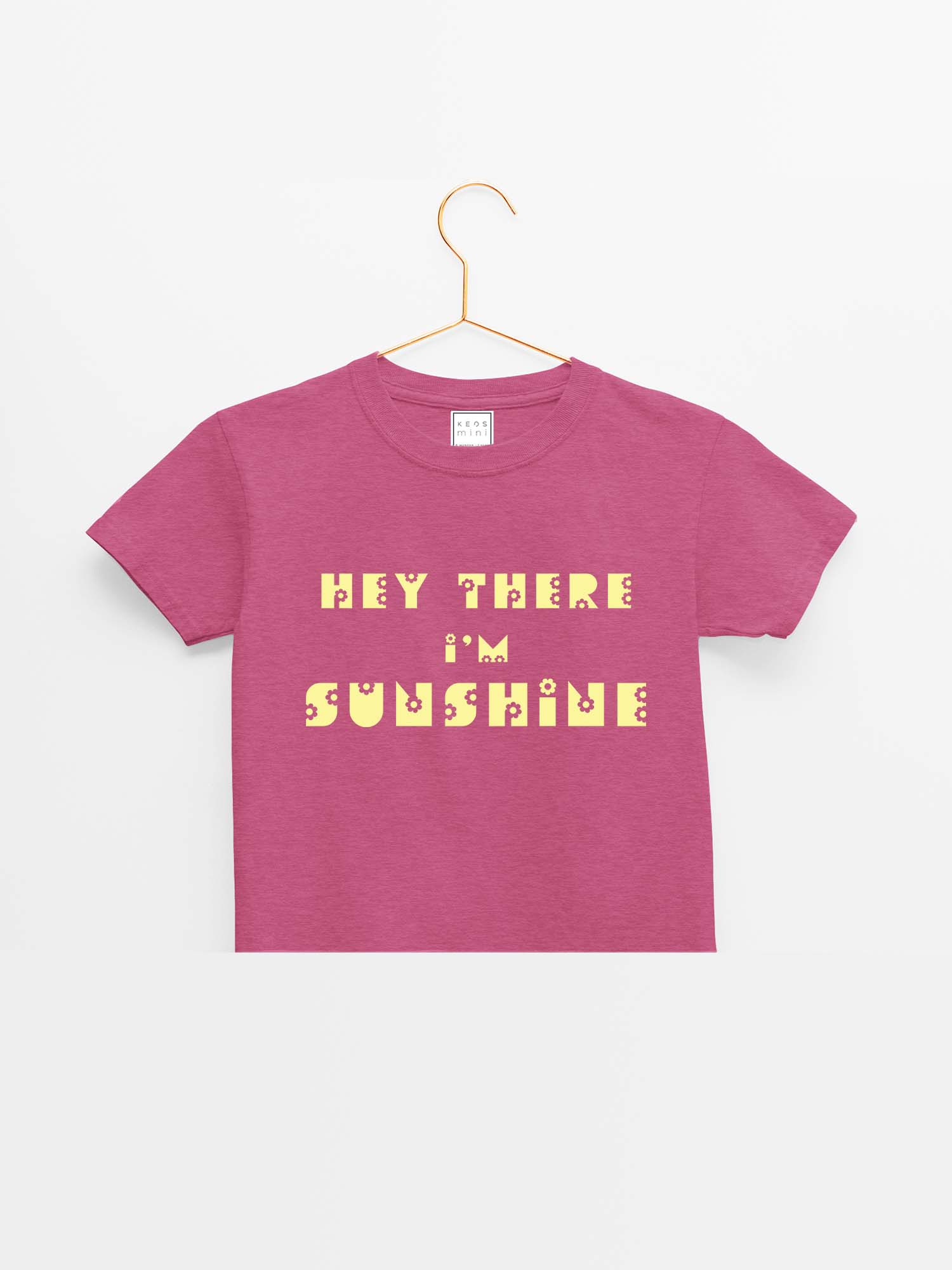 mini Sunshine Organic Cotton T-shirt - keos.life