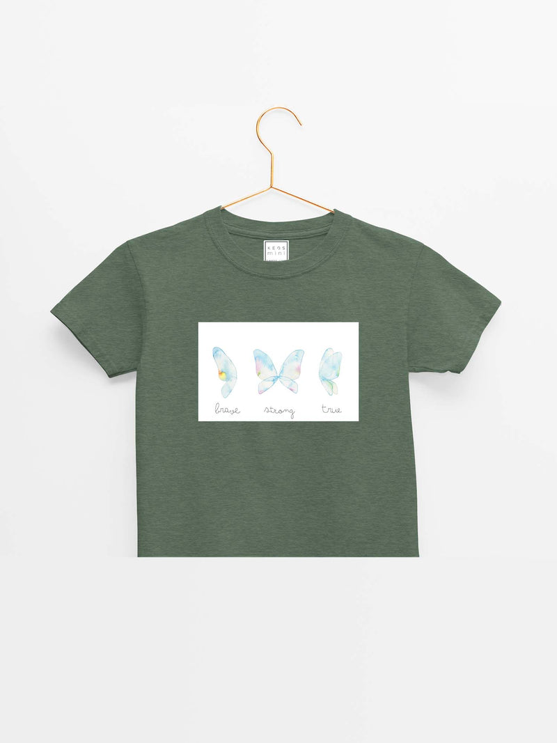 mini Virtues Organic Cotton T-shirt - keos.life