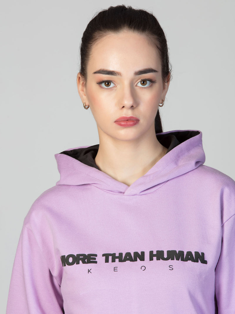 Lavender Premium Hoodie - More than Human