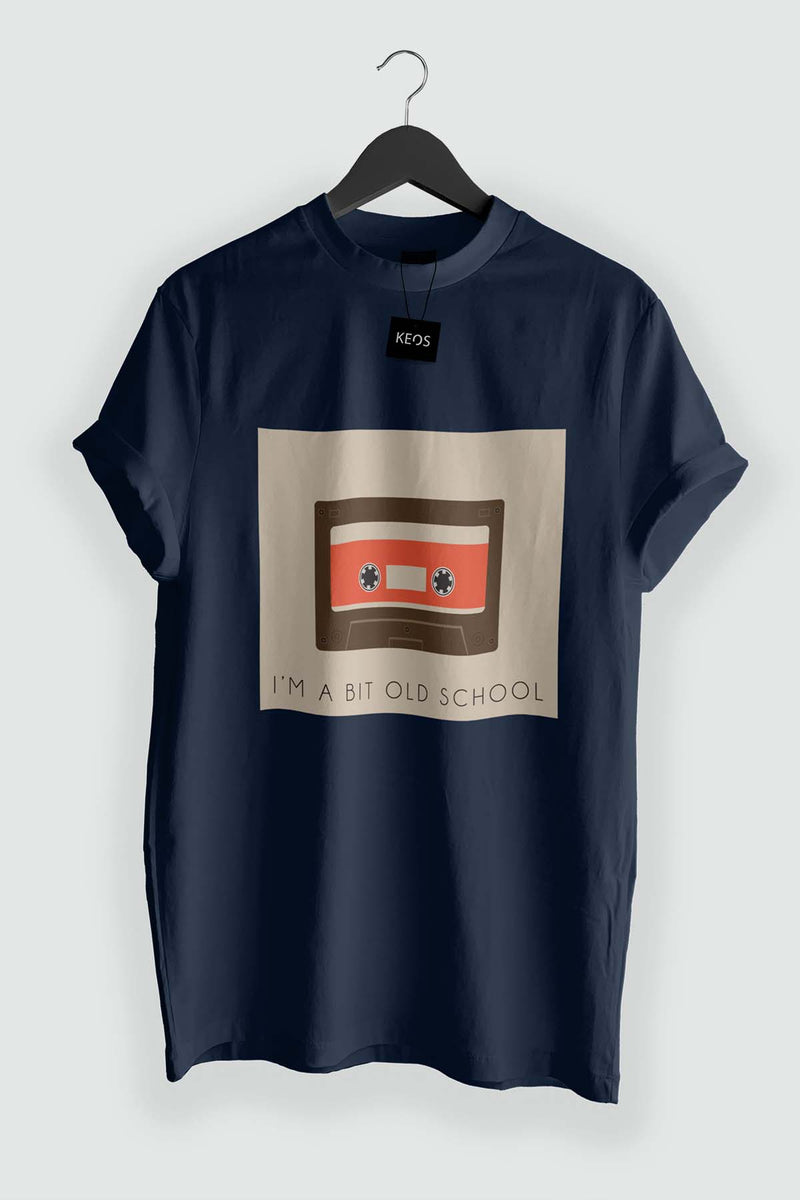 Old School Organic Cotton T-shirt - keos.life
