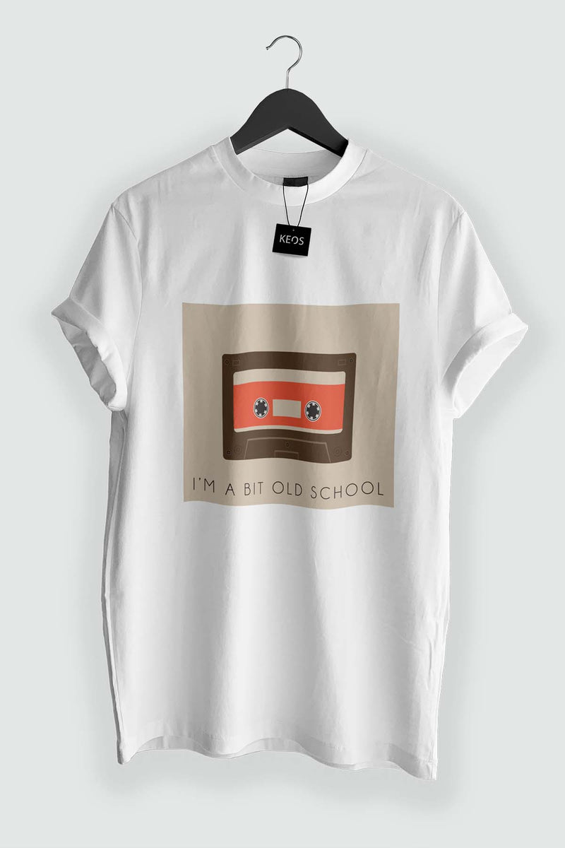 Old School Organic Cotton T-shirt - keos.life