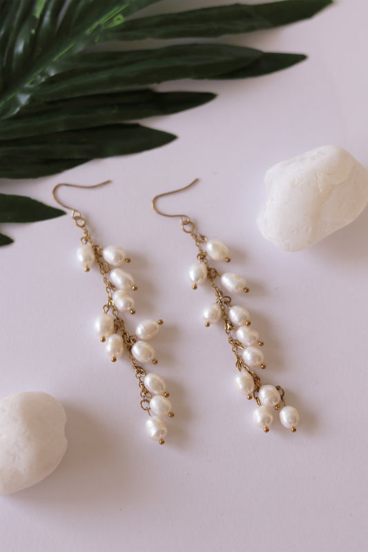 Pearl Drops Earrings - keos.life
