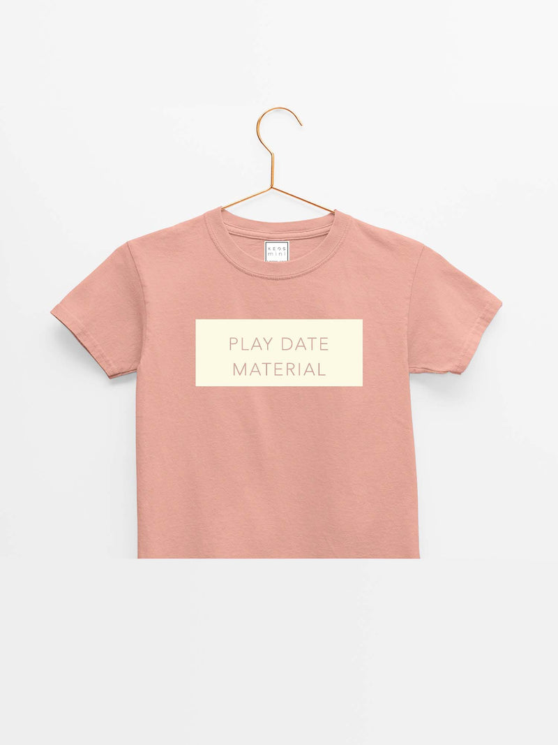 mini Play Date Organic Cotton T-shirt - keos.life