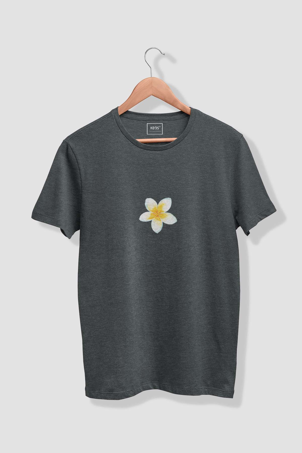 Plumeria Summer Organic Cotton T-shirt - keos.life